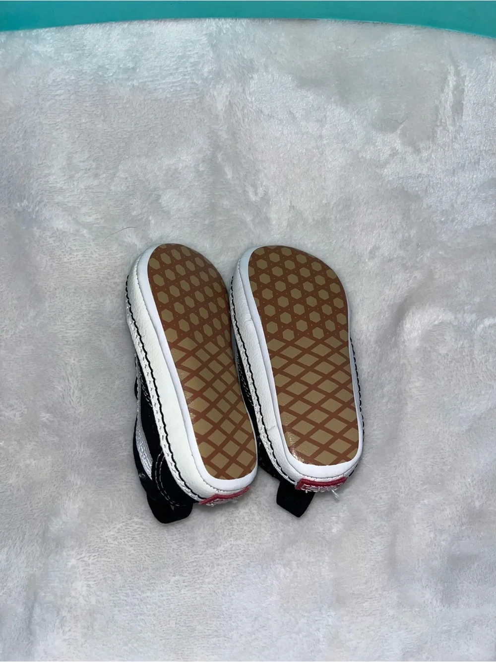 Vans Black & White Baby Walker Sneakers